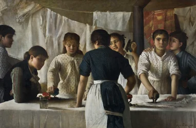 Blanchisseuses, 1882