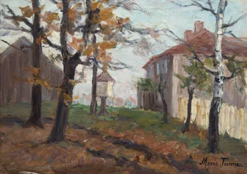Ferme de Vøien, Sagene (peinture)