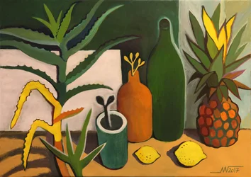 Nature morte tropicale moderne