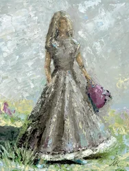 Gracieuse promenade dans les champs