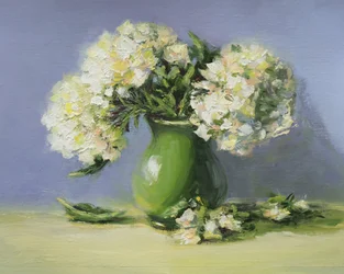 Nature morte florale sereine