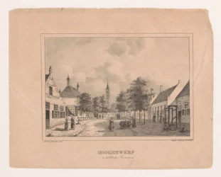 Vue de village à Amerongen