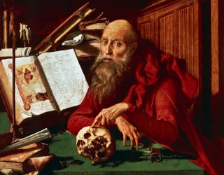 Saint Jérôme dans son étude
