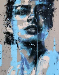 Somnium No. 11, Série XIII, 2024 (acrylique et huile sur toile inversée)
