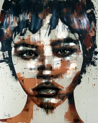 Somnium No. 5, Série XIII, 2024 (acrylique et huile sur toile inversée)