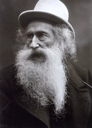 Portrait en buste du sculpteur âgé Vincenzo Gemito
