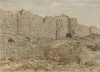 Muraille de la ville en Inde