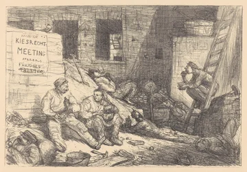 Agitation pour le suffrage aux Pays-Bas