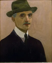 Autoportrait de Marius Borgeaud