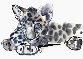 Spotty (jeune léopard arabe), 2008
