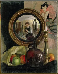 Nature morte avec autoportrait