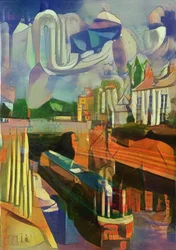 bateau sur le canal à l