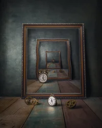 Miroirs du temps surréalistes