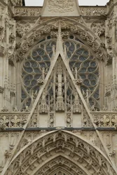 Rosace de la façade
