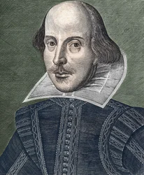 Portrait de William Shakespeare (1564 - 1616)
