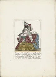 La naine française Madame Palatinelle, ca. 1710