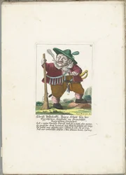 Le nain Christl Vestnbalkh, vers 1710
