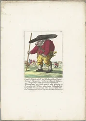 Le nain Liendl Schnekenfist, vers 1710