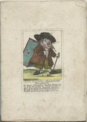 Le nain Nicolo Cantabella, vers 1710