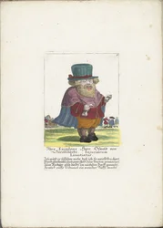 Le nain Oswald de Stroblbardt, ca. 1710