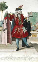 Le tailleur, c.1735
