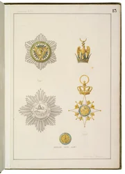 Page de Recueil des ordres français et étrangers