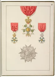 Page de Recueil des ordres français et étrangers