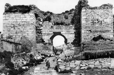 Porte, Éphèse, Turquie, 1937
