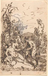 Satyres et nymphes