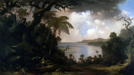 Jamaïque, vue depuis Fern-Tree Walk, 1887