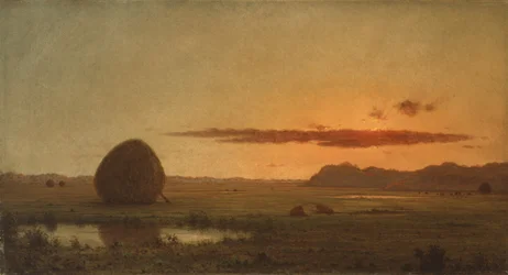 Coucher de soleil, Newburyport Meadows