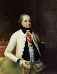 Nikolaus Ier, prince Esterházy 1714-1790 en uniforme de son régiment d