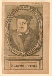 Portrait de Martin Luther (1483-1546)