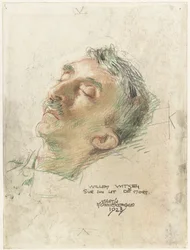 Willem Witsen sur son lit de mort