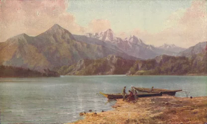 Les montagnes Cascade, 1916