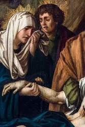 La mise au tombeau du Christ