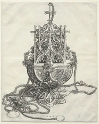 Un encensoir, vers 1480-1490