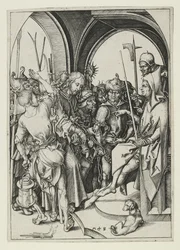 Le Christ devant Anne, fin du 15e siècle