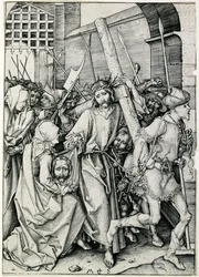 Christ portant la croix, fin du 15ème siècle