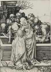 La Mise au tombeau, fin 15ème siècle