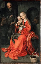 La Sainte Famille. Vers 1480