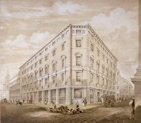 Gresham Street, Londres, 1840