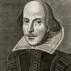 Portrait de William Shakespeare par Martin Droeshout