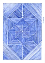 Encre bleue