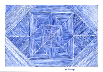 Encre bleue