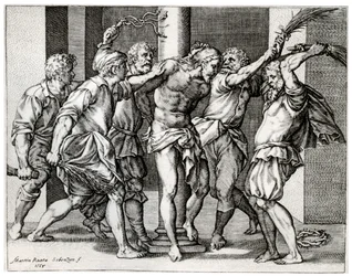 La Flagellation du Christ, 1568, 1937