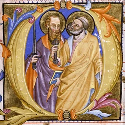 Saints Pierre et Paul, vers 1400