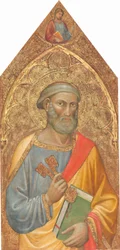 Saint Pierre, avec Saint Jacques le Majeur [panneau gauche]