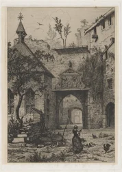 Entrée du château de Hollenfeltz