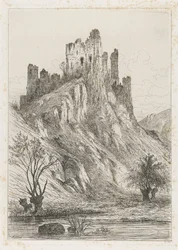 Ruine du château de Montaigle